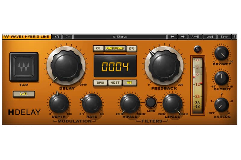 Waves H-Delay Hybrid Delay (Download) image 1