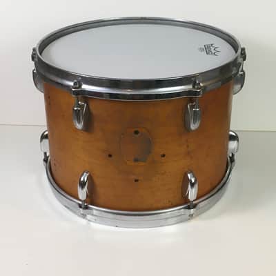 Vintage Gretsch Round Badge 13” Tom Restoration Project Natural Finish Die Cast Hoops image 6
