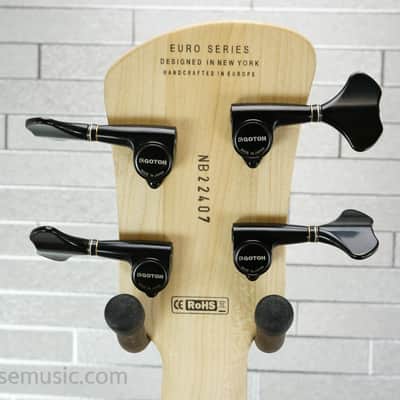 Spector Euro 4 LX Bolt-On - Transparent Black Stain Matte image 16
