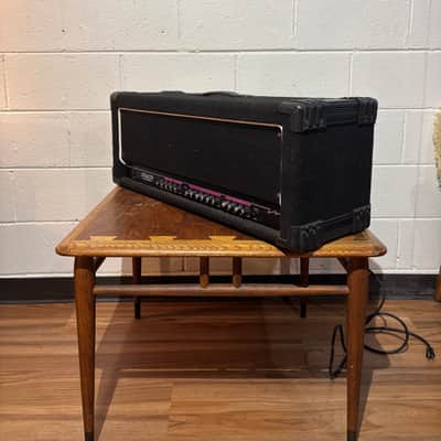 Crate Stealth GT-100H 1990’s- 100W Guitar Head - Black - EL34 Quad image 3