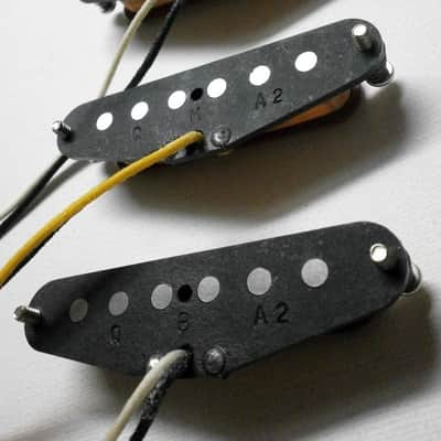 HOT Stratocaster SET A2 Guitar Pickups Custom Hand Wound Fits Fender Strat by Q pickups image 5