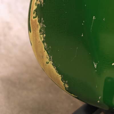 Luthier Made Jazz Bass 2023 - Aged British Racing Green image 8
