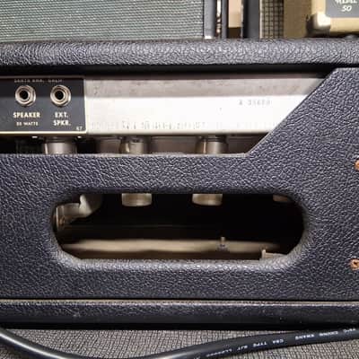 Fender Bassman Head 1968 Silverface "Black Line" Drip Edge / Blackface AB165 Circuit image 10