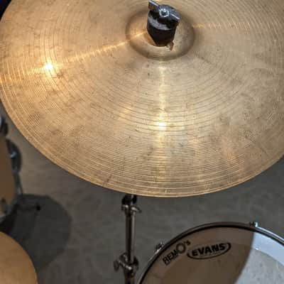 Pearl Export 5 Piece Drum Kit w/Cymbals & Hardware - Antique White (1990's) image 7