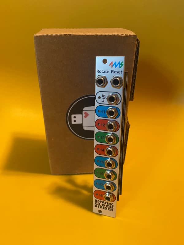 4MS Rotating Clock Divider 2010s - Silver image 1