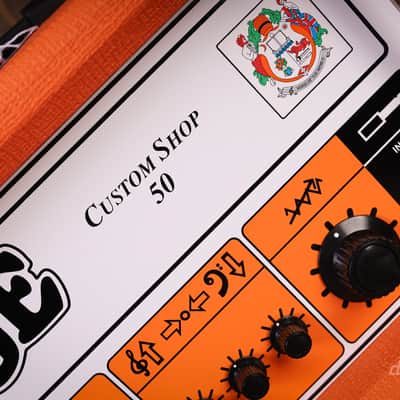 Orange Custom Shop 50 Head image 3