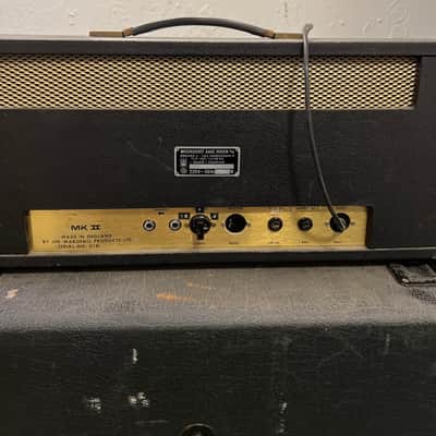 Marshall JMP 2204 Master Model Mk2 Lead 50-Watt Guitar Amp Head 1975 - 1981 - Black image 6