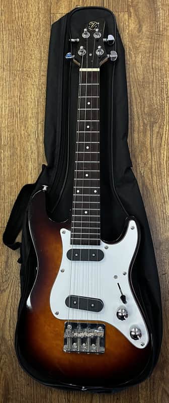 VORSON FSUK-1BTS S-STYLE ELECTRIC UKULELE TOBACCO SUNBURST (USED) image 1