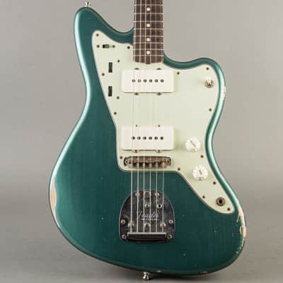 Fender Custom Shop '61 Jazzmaster Relic 2021, Sherwood Metallic image 8