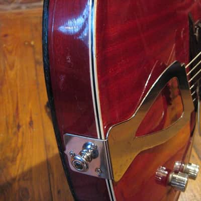 Vintage Italian Contessa HG-130 F Hole Archtop Semi acoustic Hollow Body Jazz Guitar image 23