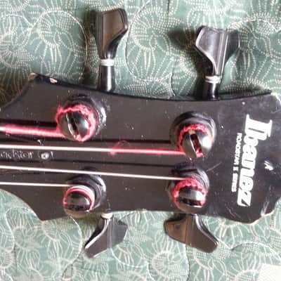 1986 MIJ Ibanez Roadstar Bass RB850 / RB885 4 or 5 string with extra 5 string neck & Fender 10' cord image 8
