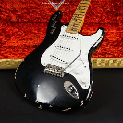 Fender Masterbuilt Private Collection Dennis Galuszka HAR Stratocaster 2017 - Black image 15