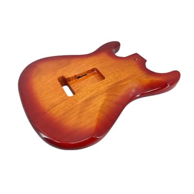 Stratocaster Style Electric Guitar SSH Body, Mahogany Glossy image 7