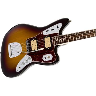 Fender Kurt Cobain Signature Jaguar Guitar Rosewood Fingerboard w/ Dimarzio Pickups - 3-Color Sunburst image 2