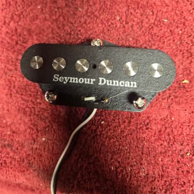 Seymour Duncan STL-3 Quarter Pound Tele Bridge Pickup 2010s - Black image 1