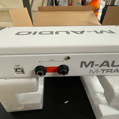 M-Audio M-Track II USB Audio Interface 2010s - Silver image 2