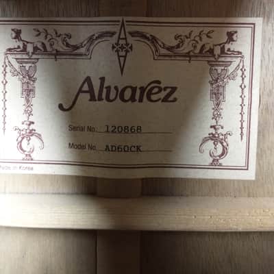 Alvarez AD60CK Artist Series Dao Koa Dreadnought Acoustic-Electric Cutaway image 6
