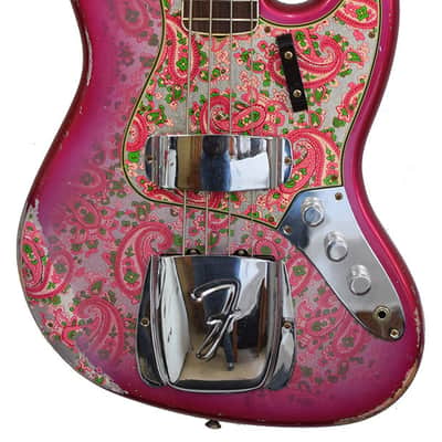 Fender Jazz Bass Custom Hv-Relic Pink Paisley image 2