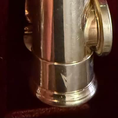 Jupiter CEF-510 - Silver-nickel Finish with Golden Lip Plate image 5