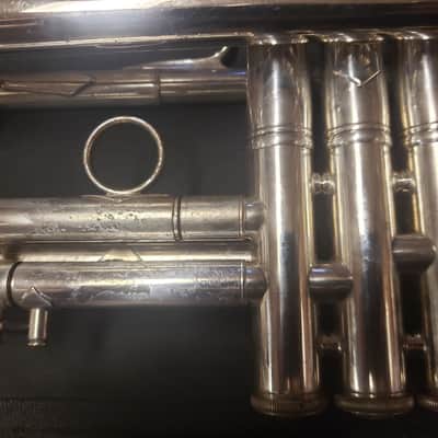 Vintage Bach Stradivarius 180S37 Silver Trumpet--Serviced, Extras! image 12