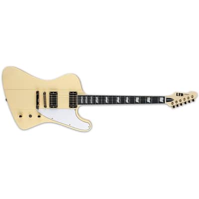 ESP LTD Phoenix-1000 Guitar w/ Seymour Duncan Pickups - Vintage White image 3