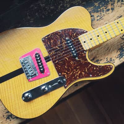 Prinz of Tone! Hohner The Prinz Mad Cat Prince Telecaster with Bookmatched Flamed Maple Top image 5