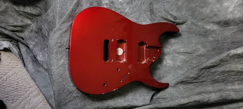 Ibanez RG120 Red Superstrat Guitar Body! image 1