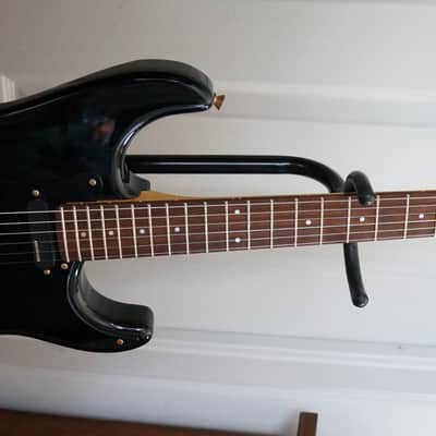 Fernandes FST-55 Strat Stratocaster The Function Black Excellent Narrow Slim Neck image 3