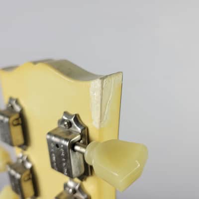 2013 Gibson Les Paul SG '61 Reissue Modified - Aged White With OHSC image 9