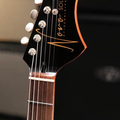 Novo Custom Shop Solus H2 Electric Guitar - Firebird Burst with Gig Bag image 6