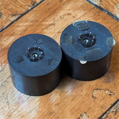 Pair Haufe RK111 1:2 line transformers from Telefunken V672 - tested & working image 3