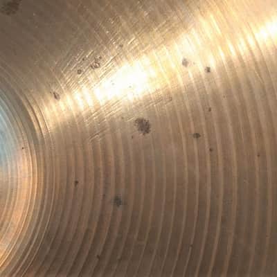 A Zildjian Vintage 14" Hi Hats Bronze 1970's image 18