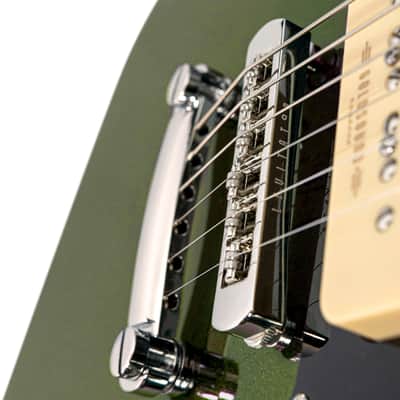 Baum Guitars Vega Series Wingman - Misty Green image 9