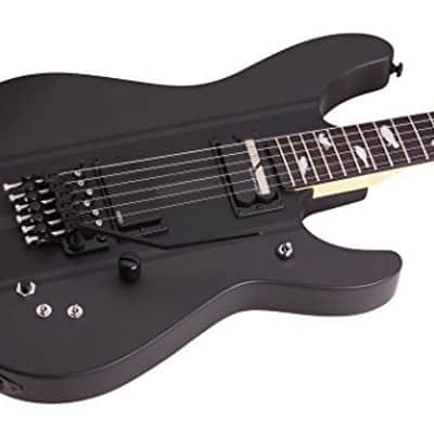 Schecter 270 DJ Ashba Ebony Fretboard Electric Guitar Satin Carbon Grey image 2