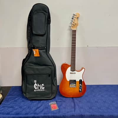 Used CMG Guitars Mark Telecaster-style Electric Guitar with Original Gig Bag image 1