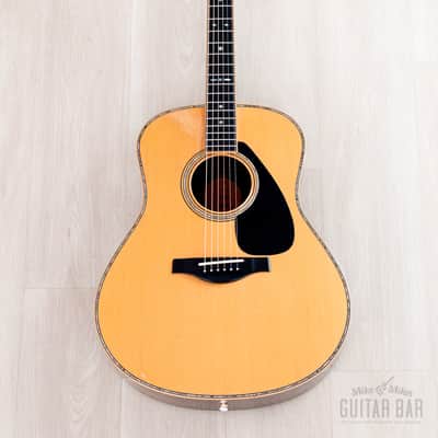 2008 Yamaha LL36 ARE Original Jumbo Acoustic Guitar Nitro Lacquer w/ Case image 2