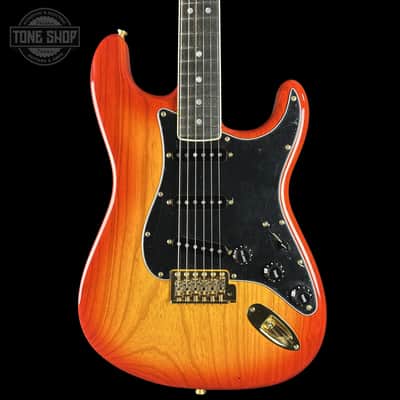 Fender Custom Shop American Custom Stratocaster NOS Ebony Fingerboard Sienna Sunburst w/case image 1