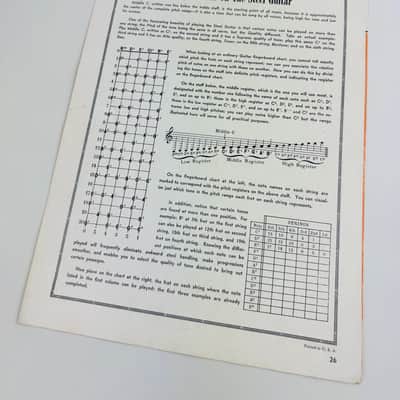 Gibson Mastertone System for Steel Guitar Sheet Music Set (4 Books) 1940 image 11