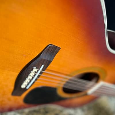 Yamaha F325-TBS Dreadnought Acoustic Guitar 2010s - Tobacco Brown Sunburst image 9