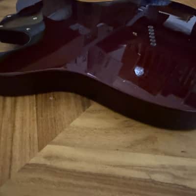 Fender Telecaster Body 2003 Midnight Wine Transparent image 4