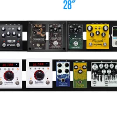 Pedaltrain JR MAX Pedalboard, 28" x 12.5" w/ Softcase, Black image 3