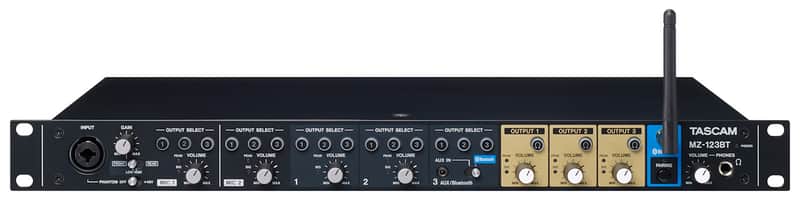 TASCAM MZ-123-BT 2020's - Black image 1