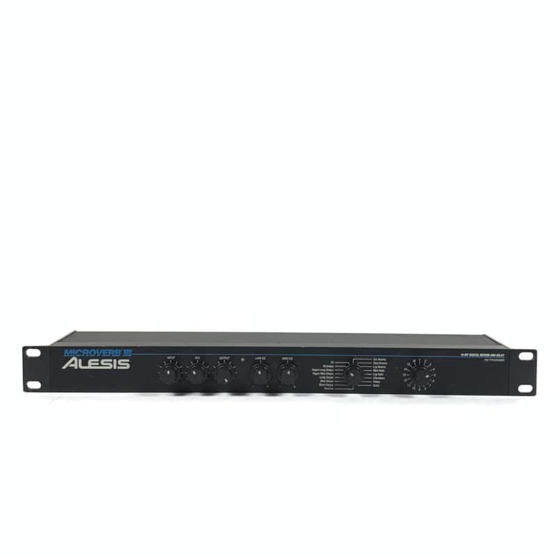 Alesis MicroVerb III 16-Bit Digital Reverb and Delay