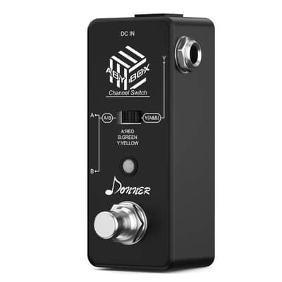 ABY Box Line Selector Mini Guitar Effect Pedal True Bypass Black image 4