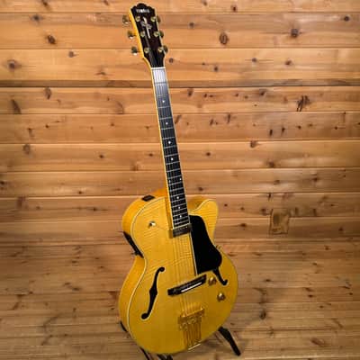 Yamaha 1998 AEX-1500 Electric Guitar USED - Natural image 2