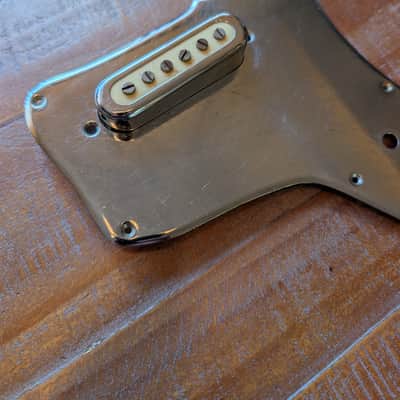 Teisco Pickup And Pickguard Vintage 1960s Chrome Tested 4.93K image 8