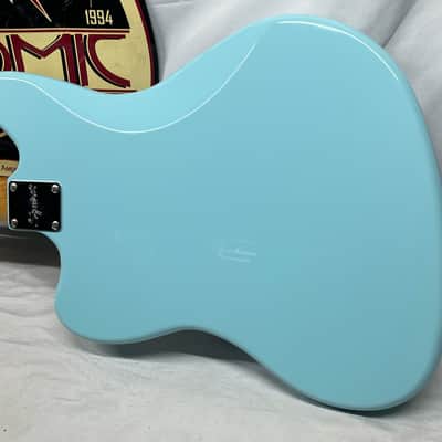 Squier FSR Classic Vibe '70s Jaguar Electric Guitar - Daphne Blue image 11
