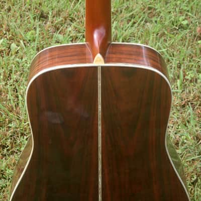 1977 Yairi YW600G Grammer Guitar Style New Jacaranda - Natural+Hard Case image 8