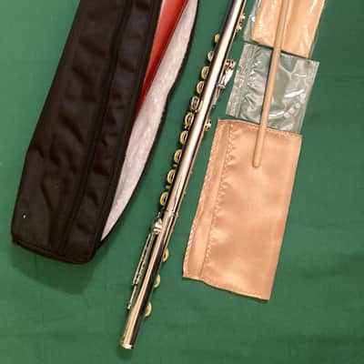 New Student Model Flute-French Keys, Split E, B Foot, Wood Case and Padded Cover image 6