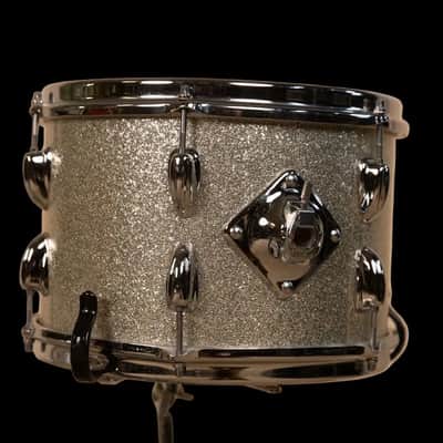 Slingerland Drumset Sparkling Silver Pearl 60`s - Sparkling Silver image 17